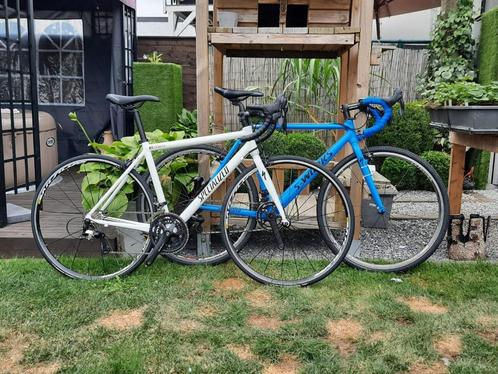 2 Koersfietsen, Fietsen en Brommers, Fietsen | Racefietsen, Gebruikt, Ophalen