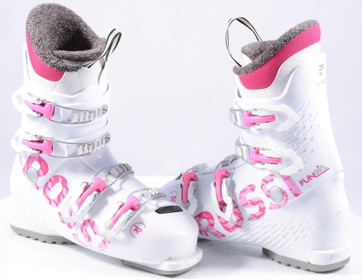 37 38 41 EU kinder skischoenen ROSSIGNOL FUN GIRL 4 2023, Sport en Fitness, Skiën en Langlaufen, Gebruikt, Schoenen, Ski, Rossignol