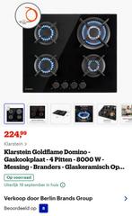 Gaskookplaat 4 pits, Ophalen, Zo goed als nieuw