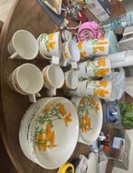 Lot Melamine Tefal borden tassen bekers vintage ‘70, Ophalen of Verzenden, Huis en Inrichting