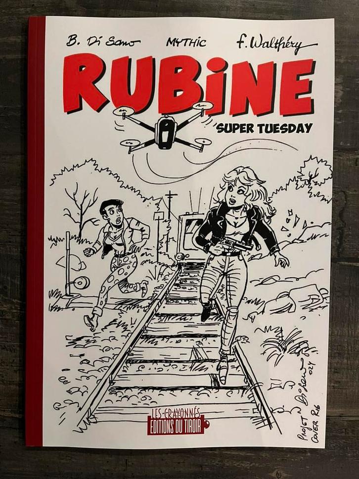 Rubine Walthery 100 ex pennenbordalbum, Boeken, Stripverhalen, Nieuw, Ophalen