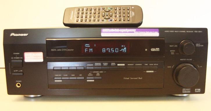 Pioneer VSX-D511 Audi/Video Versterker Receiver / 400 Watts, Audio, Tv en Foto, Versterkers en Ontvangers, Zo goed als nieuw, 5.1