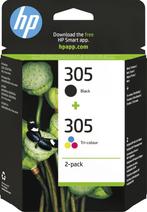 HP 305 - Inkcartridge - Kleur en Zwart, Informatique & Logiciels, Fournitures d'imprimante, Enlèvement ou Envoi, Neuf, Cartridge