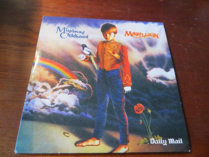 MARILLION (FISH) - CD MISPLACED CHILHOOD - DAILY MAIL, Cd's en Dvd's, Cd's | Rock, Zo goed als nieuw, Progressive, Verzenden