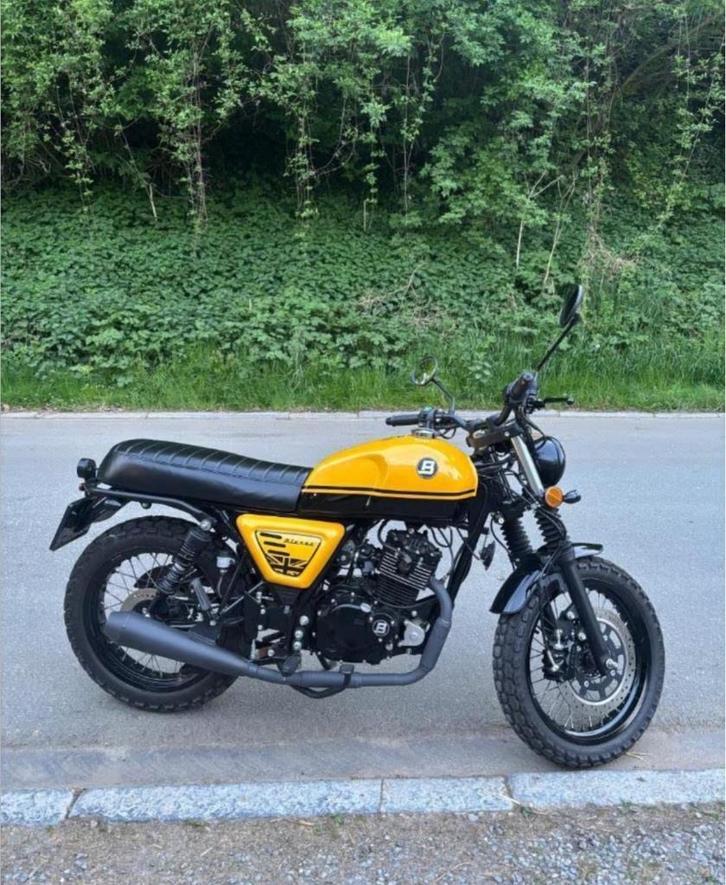 125CC Bullit-motorfiets, Motoren, Motoren | Overige merken, Bedrijf, 11 kW of minder, 1 cilinder, Ophalen