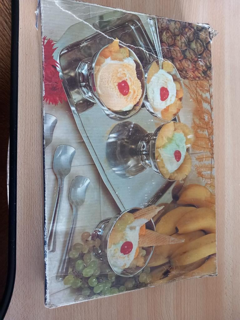 Coupe à glace +plateau, Maison & Meubles, Enlèvement ou Envoi, Neuf