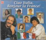 Ciao Italia, Bonjour la France op dubbel-CD, Verzenden, Pop