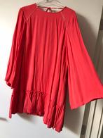 Wijde rood/koraal jurk, Bohemian style, maat M, Kleding | Dames, Jurken, Maat 38/40 (M), Zo goed als nieuw, Rood