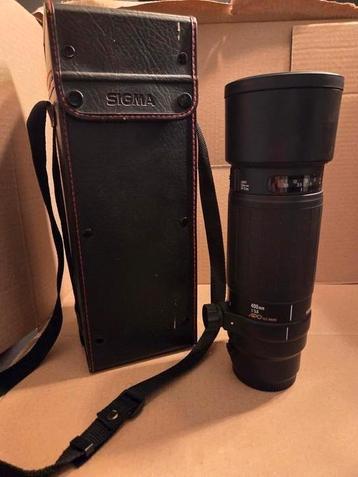 APO-SIGMA lens 1:5.6 f=400mm Tele Macro beschikbaar voor biedingen