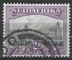 Afrique du Sud 1927/1928 - Yvert 31 - Palais de Pretori (ST), Timbres & Monnaies, Timbres | Afrique, Envoi, Afrique du Sud