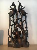 Houten beeld bali hardhout 66cm hoog, Antiek en Kunst, Ophalen