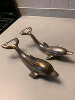 Set van 2 vintage flesopeners dolfijnen Flesopener dolfijn, Ophalen of Verzenden