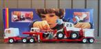 Lowloader Siku 3811 MAN avec bulldozer, Hobby & Loisirs créatifs, Voitures miniatures | Échelles Autre, Enlèvement ou Envoi, Bus ou Camion