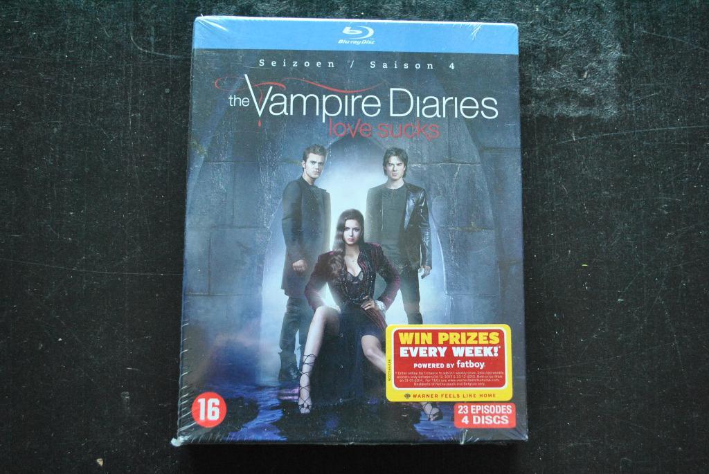 Blu-ray - The Vampire Diaries - 4ª Temporada Completa