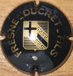 Capsule Champagne FRESNE-DUCRET & Fils noir & or mat nr.05, Enlèvement ou Envoi, Neuf, France, Champagne