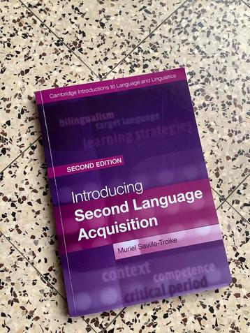 Introducing Second Language Acquisition (second edition)