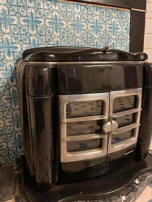 Art Deco kookfornuis/kolenkachel TAMINES 1958, Huis en Inrichting, Kachels, Gebruikt, Vrijstaand, Kolenkachel, Overige brandstoffen