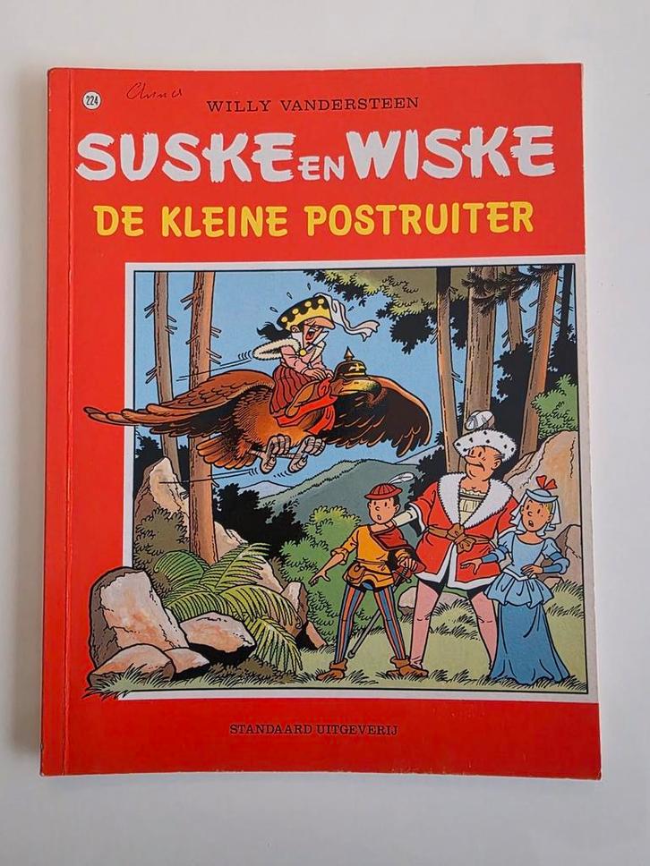 Suske en Wiske - 224 De kleine postruiter - Eerste druk, Boeken, Stripverhalen, Zo goed als nieuw, Eén stripboek, Ophalen of Verzenden