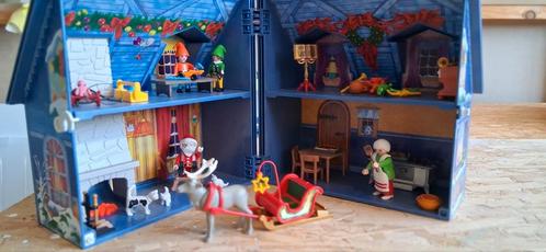 Playmobil kofferhuis werkplaats kerstman, Kinderen en Baby's, Speelgoed | Playmobil, Ophalen of Verzenden