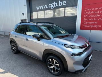 Citroën C3 Aircross 1.2 PureTech 110pk SHINE als nieuw, Cuir, Achat, Euro 6, Noir
