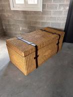 Hele mooie rieten mand/kist, Ophalen, Zo goed als nieuw