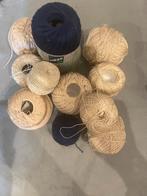 Resten katoen 550 gr, Hobby en Vrije tijd, Breien en Haken, Ophalen of Verzenden, Zo goed als nieuw