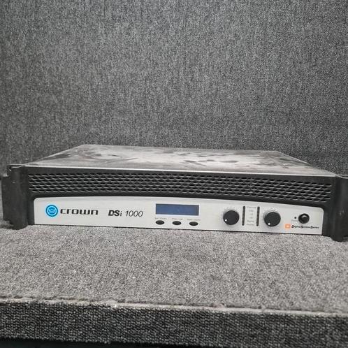 CROWN DSI 1000  versterker - interne crossover  2 x 500 watt, Audio, Tv en Foto, Luidsprekerboxen, Zo goed als nieuw, Ophalen of Verzenden