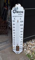 Grote emaille thermometer Oliefabriek Orion Zaandam️️., Verzamelen, Ophalen of Verzenden, Gebruikt, Gebruiksvoorwerp