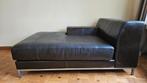 Daybed Sofa Buffelleer Vintage jaren 80, Ophalen, Gebruikt, Leer