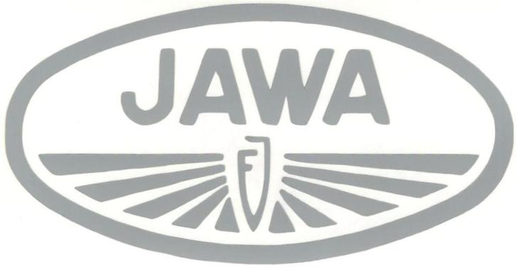 JAWA sticker #10, Motoren, Accessoires | Stickers, Verzenden