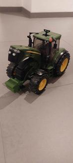 Bruder tractor en bosbouwaanhanger, Hobby en Vrije tijd, Ophalen, Zo goed als nieuw