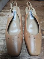 Vallaverde Camel damesschoenen met hak en open hiel, Kleding | Dames, Ophalen, Beige, Nieuw, Vallaverde