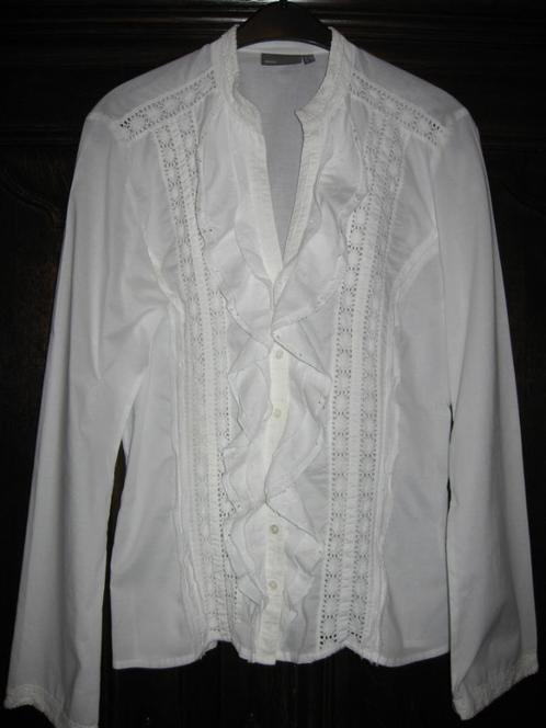 Witte bloes met lange mouwen van Mexx, maat 40 NIEUW !!, Kleding | Dames, Blouses en Tunieken, Nieuw, Maat 38/40 (M), Ophalen of Verzenden