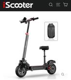 Nieuwe elektrische step scooter met zadel ,  zéér weinig km, Fietsen en Brommers, Steps, Ophalen, Zo goed als nieuw