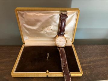 Longines Vintage geelgouden horloge  beschikbaar voor biedingen