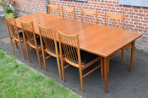 Arne Vodder tafel en stoelen, Antiek en Kunst, Antiek | Meubels | Tafels, Ophalen