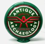 Antique archaeology gasoline globe american pickers benzine, Ophalen of Verzenden, Gebruikt, Lichtbak of (neon) lamp