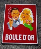 Boule D'or & nationale emaillen bord retro decoratie borden, Verzamelen, Merken en Reclamevoorwerpen, Ophalen of Verzenden, Zo goed als nieuw