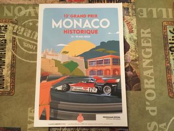 Programmaboekjes F1 Monaco - Editie 2022 beschikbaar voor biedingen