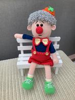 Clown Nokkli ( handwerk - amigurumi), Ophalen of Verzenden, Nieuw