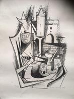 ets L. Em. Dierckx, Antiek en Kunst, Kunst | Schilderijen | Klassiek, Ophalen of Verzenden