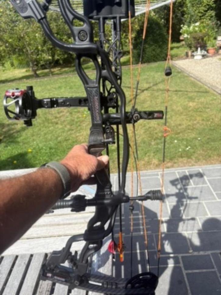 Hoyt spyder turbo ZT, Sport en Fitness, Handboogschieten, Zo goed als nieuw, Compoundboog, Ophalen