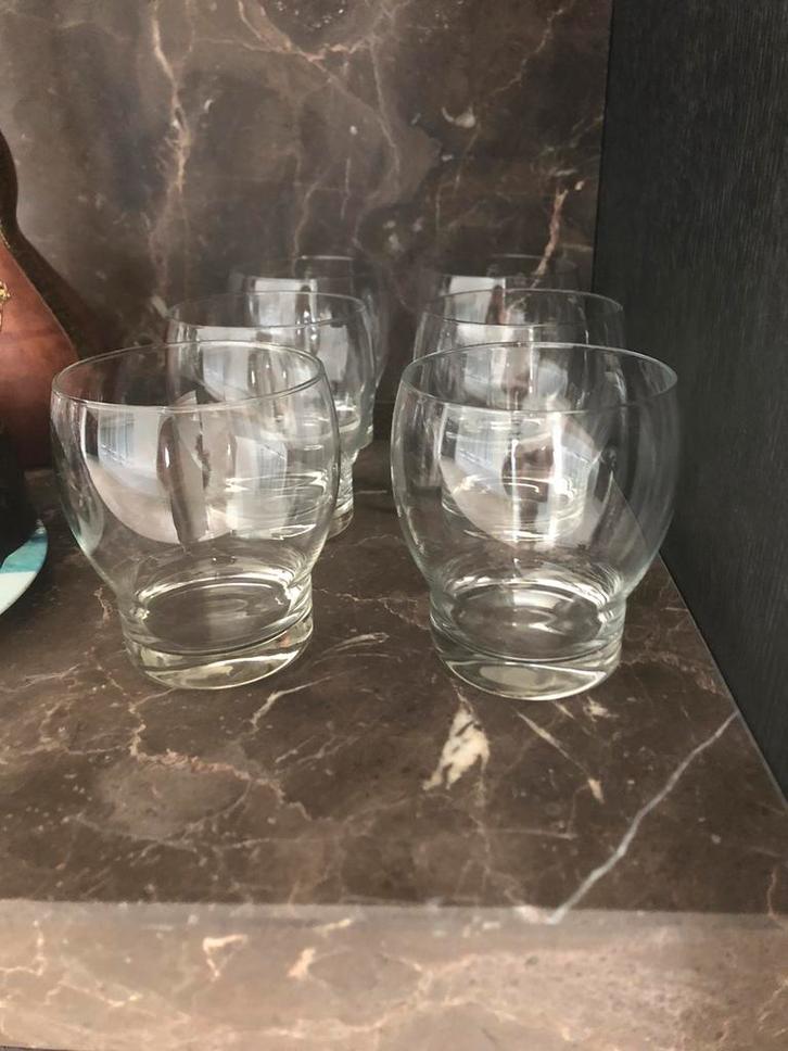 6 mooie cocktailglazen, Verzamelen, Glas en Drinkglazen, Ophalen