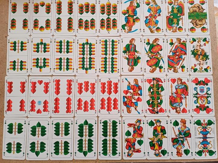 speelkaarten F.X. Schmid München, Verzamelen, Speelkaarten, Jokers en Kwartetten, Gebruikt, Speelkaart(en), Ophalen of Verzenden
