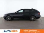 BMW 5 Serie 520 520d M Sport (bj 2023, automaat), Auto's, BMW, Automaat, Achterwielaandrijving, Zwart, Leder