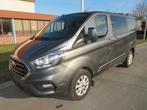 Ford Custom 2.0Tdci 12/2020 Lichte Vracht 6pl + vele opties, Autos, Argent ou Gris, Achat, Euro 6, Entreprise