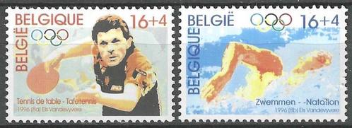 Belgie 1996 - Yvert 2652-2653 /OBP 2646-2647 - Sport (PF), Timbres & Monnaies, Timbres | Europe | Belgique, Non oblitéré, Jeux olympiques