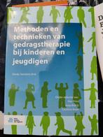 Methoden en technieken van gedragstherapie bij kinderen en j, Ophalen of Verzenden, Zo goed als nieuw