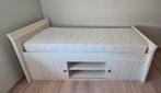 Kajuitbed - éénpersoonsbed in zeer goede staat - wit, Kinderen en Baby's, Ophalen, Zo goed als nieuw, Matras