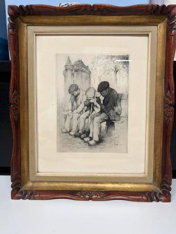 Gravure Kurt Peiser, Enlèvement ou Envoi